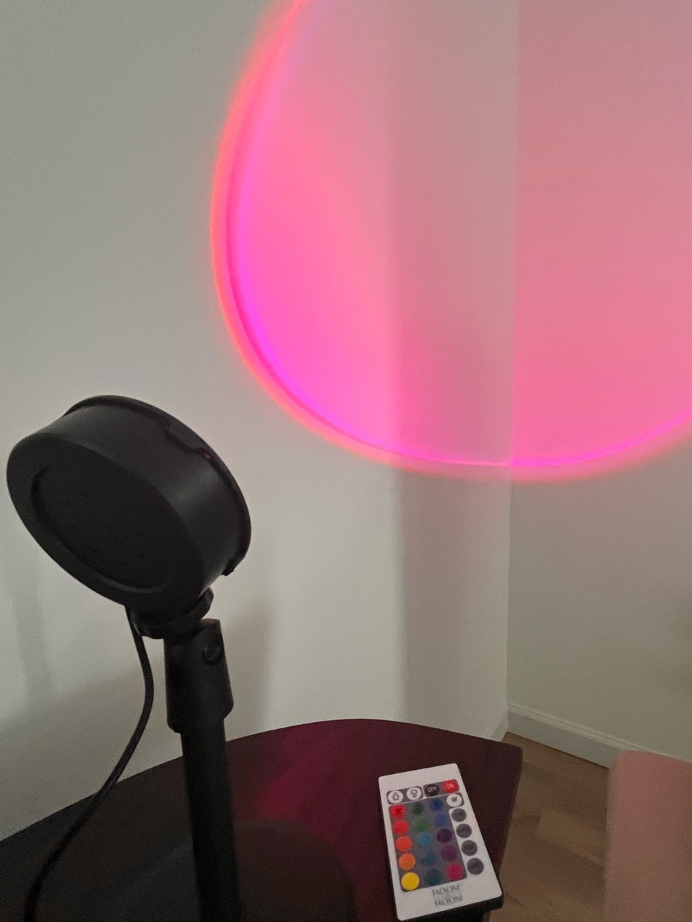 Sunset Lamp w/Remote Control - Like New!
